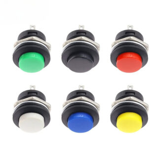 Кнопка R13-507 без фиксации (250 В, 3 А)