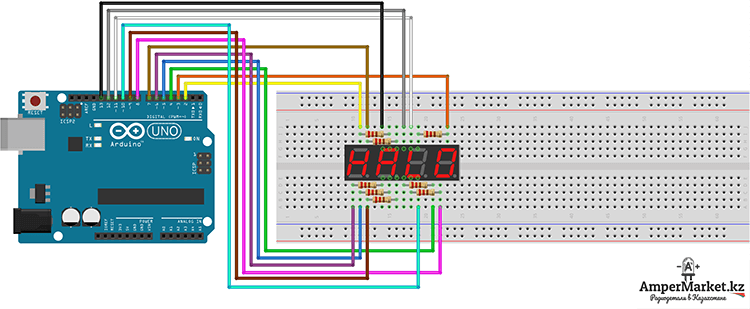 Схема: Счетчик на Arduino
