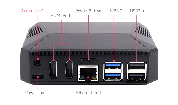 Корпус алюминиевый Argon ONE V3 для Raspberry Pi 5