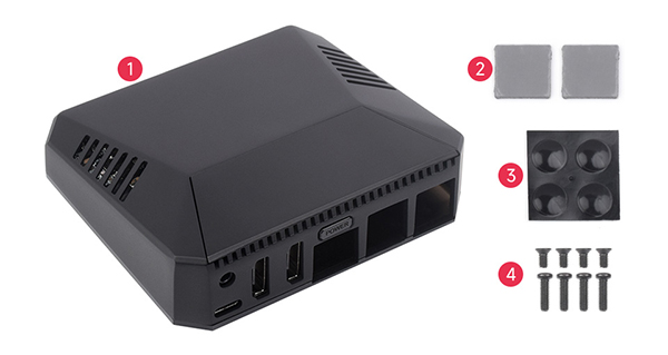 Корпус алюминиевый Argon ONE V3 для Raspberry Pi 5