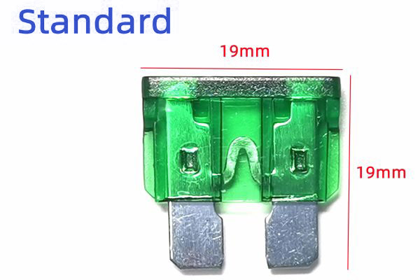 Размер предохранителя Standard