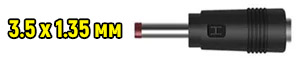 Переходник H: 5.5×2.1 мм на 3.5×1.35 мм