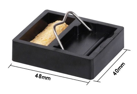Подставка под паяльник с губкой