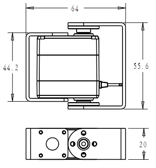 Серводвигатель RDS3225