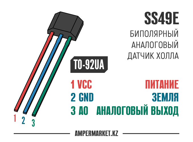 Схема SS49E