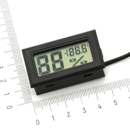 Термометр + гигрометр с ЖК дисплеем и герметичным щупом (1.5 м)