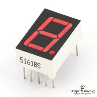 7-сегментный LED индикатор (0.56", Красный, Общий анод)
