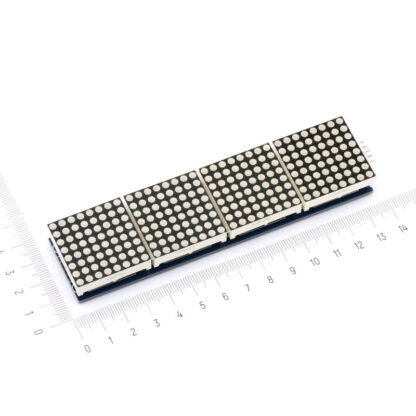 Светодиодная матрица 8х8 MAX7219 (4 сегмента)