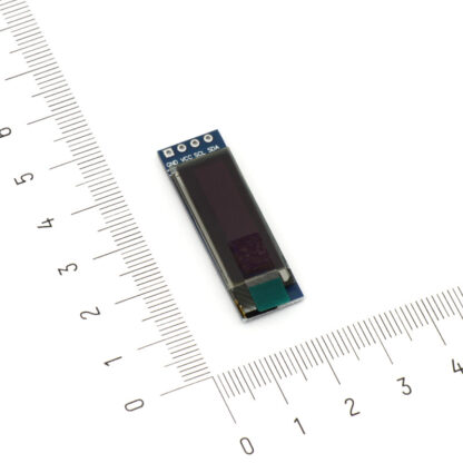 OLED-дисплей 128х32, 0.91" на SSD1306 (I2C)