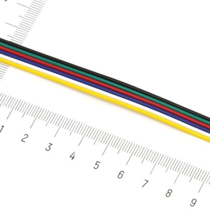 22AWG провода 6pin, 0.33 мм² (1 м)