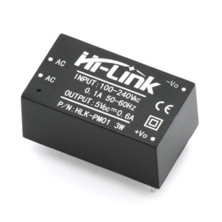 Мини БП Hi-Link HLK-PM01 (5 В, 0.6 А)