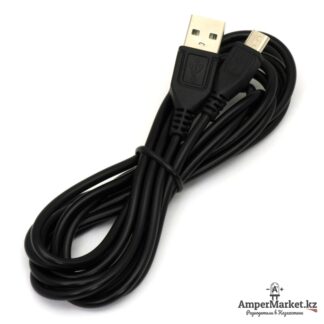 USB Кабель A – USB micro, 2 м (черный)