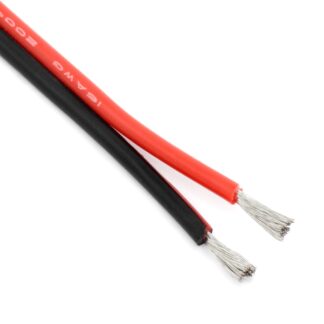 Двухжильный силиконовый кабель 16AWG, 1.27 мм² (1 м)