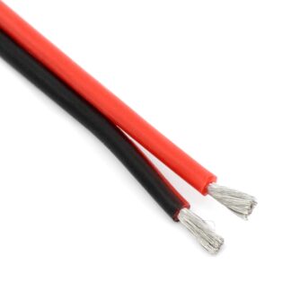 Двухжильный силиконовый кабель 14AWG, 2.07 мм² (1 м)