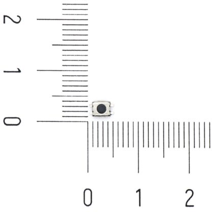 Тактовая кнопка 3x4x2 мм, 4pin (SMD)