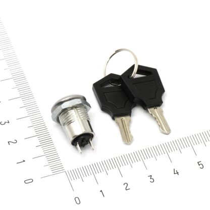 Ключ-кнопка (12 мм | 250 В, 0.5 А)