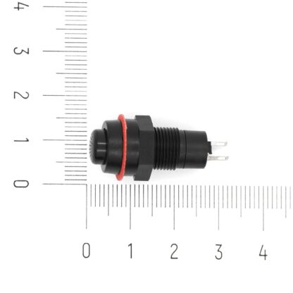 Кнопка DS-211 с фиксацией (250 В, 1 А)