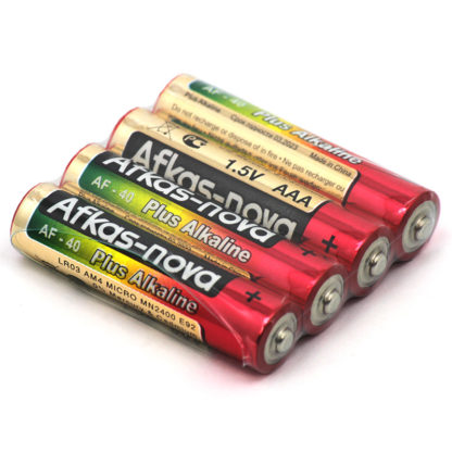 Щелочные батарейки AAA Afkas-nova (4 шт)