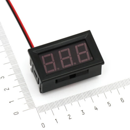 AC вольтметр 0,56" (70 – 500 В)