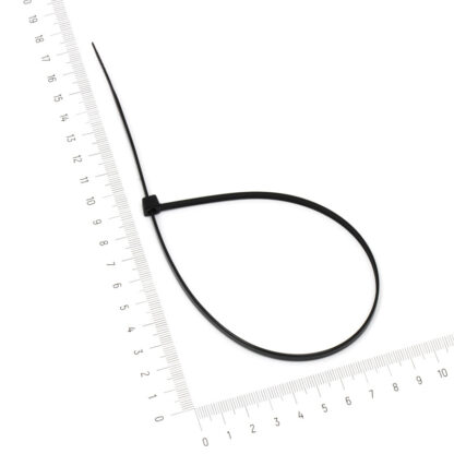 Хомут пластиковый черный (4.8x350 мм) – 100 шт