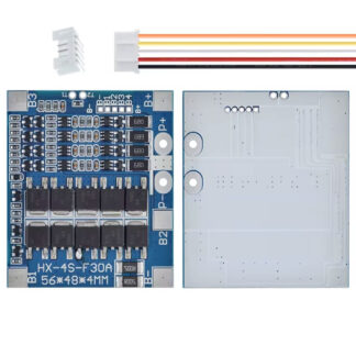 BMS плата контроля LiFePO4 аккумуляторов (4S / 30A)
