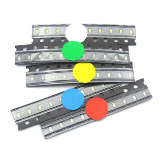Комплект SMD-светодиодов 0603 (500 шт, 5 цветов)