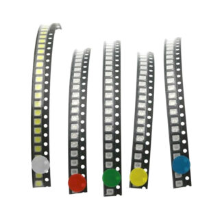 Комплект SMD-светодиодов 3528 (500 шт, 5 цветов)