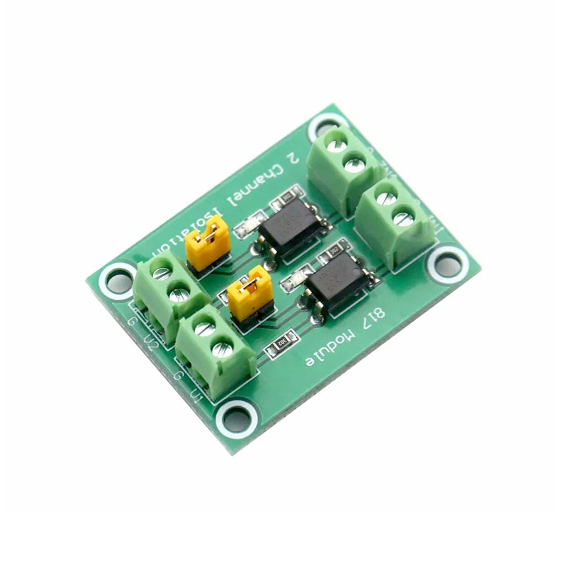 2-канальный модуль опторазвязки на PC817 (3.6 – 30В) 2-канальный модуль опторазвязки на PC817 (3.6 – 30В)