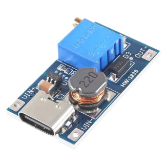 DC-DC повышающий преобразователь на MT3608 с USB Type-C