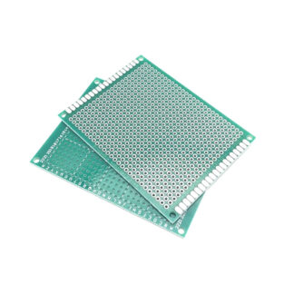 Монтажная плата (текст.) односторонняя (6x8 см)