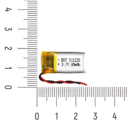 Li-pol аккумулятор 501220 (3.7 В, 80мАч)
