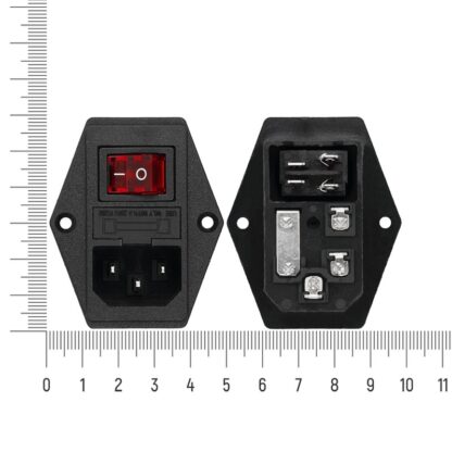 Сетевой разъем питания AC-014