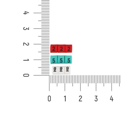 Кабельный маркер EC-0 | 1.5 мм² (набор 500 шт / от 0 до 9)