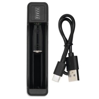 Зарядное устройство для 18650 (Li-ion), 1P (с USB штекером) Зарядное устройство для 18650 (Li-ion), 1P (с USB штекером)