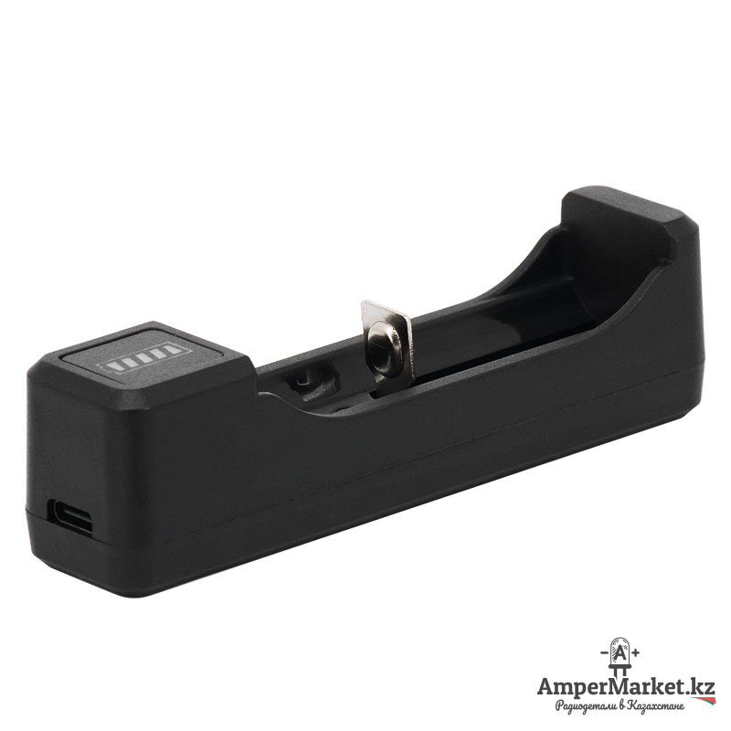 Зарядное устройство для 18650 (Li-ion), 1P (с USB штекером) Зарядное устройство для 18650 (Li-ion), 1P (с USB штекером)