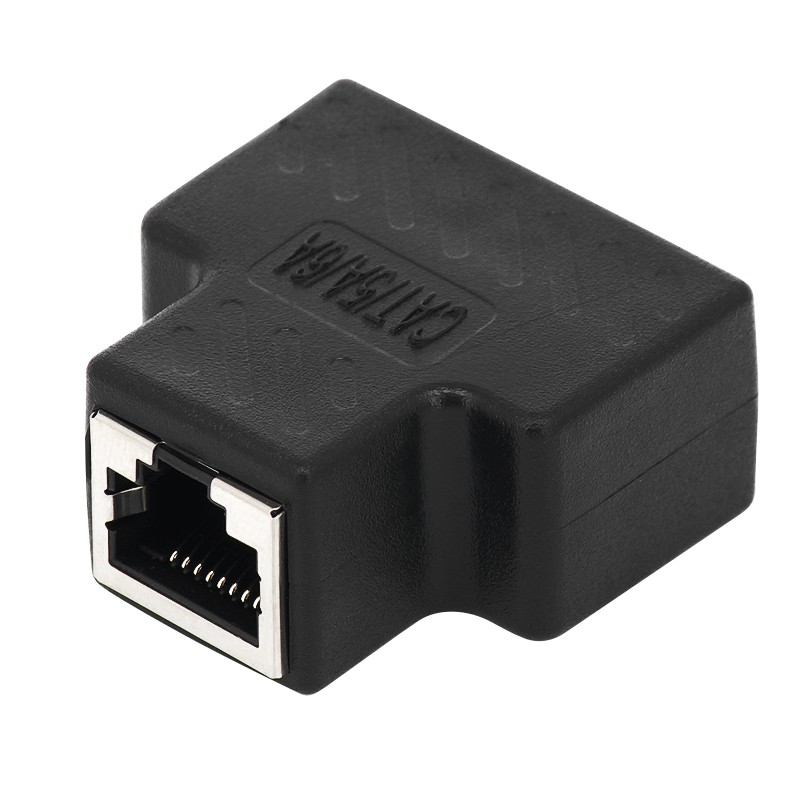 Соединитель витой пары RJ-45 (1 в 2) Соединитель витой пары RJ-45 (1 в 2)