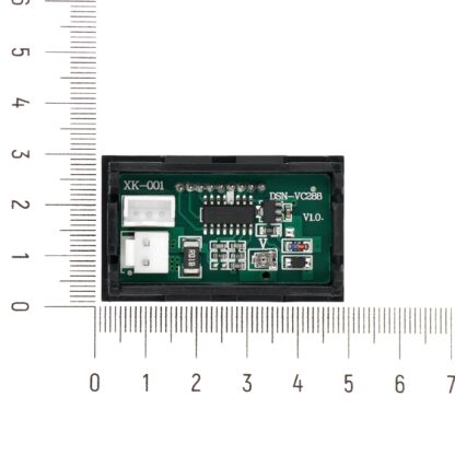 DC вольтметр / амперметр 0,56" (4 – 30 В | 0 – 100 В) / (0 – 10 А)