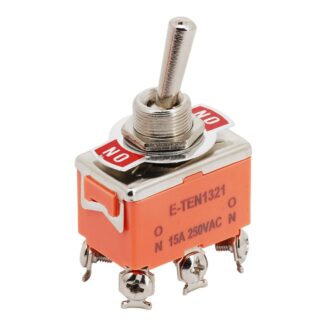 Тумблер E-TEN1321 с фиксацией (250V/15A), 2 позиции