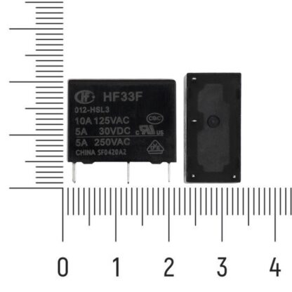 Реле HF33F-012-HSL3 (12 В)