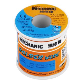 Припой-катушка MECHANIC HX-T100, 1.2 мм (500 г) с флюсом
