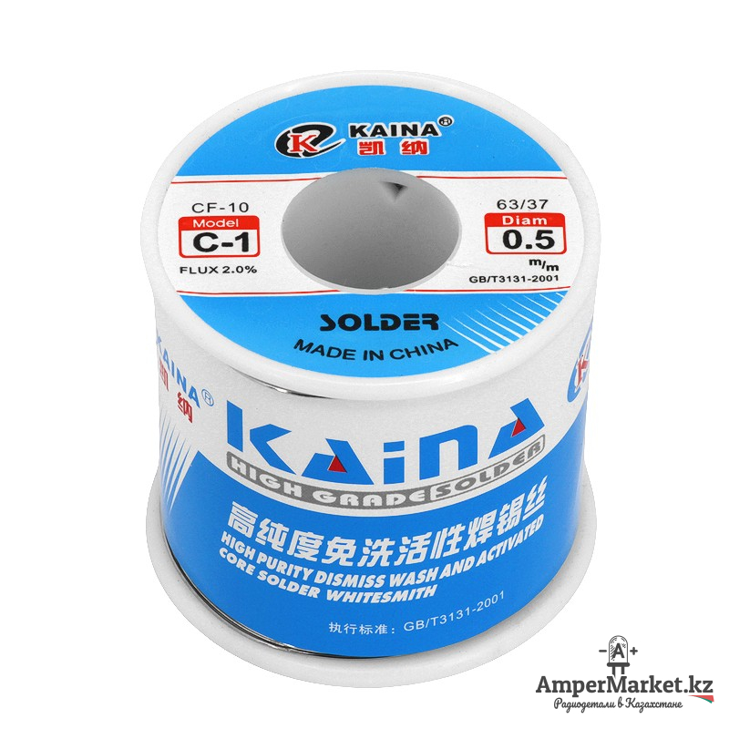 Припой KAINA 0.5 мм (450 г) с флюсом Припой KAINA 0.5 мм (450 г) с флюсом
