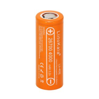 LiFePO4 аккумулятор Lii-40E 26700 (3.2 В, 4000 мАч)
