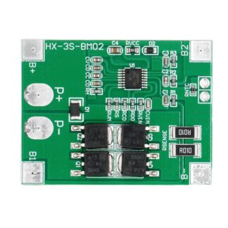 BMS плата защиты LiFePO4 аккумуляторов (3S / 14A)