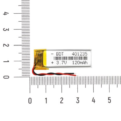 Li-pol аккумулятор 401235 (3.7 В, 120 мАч)