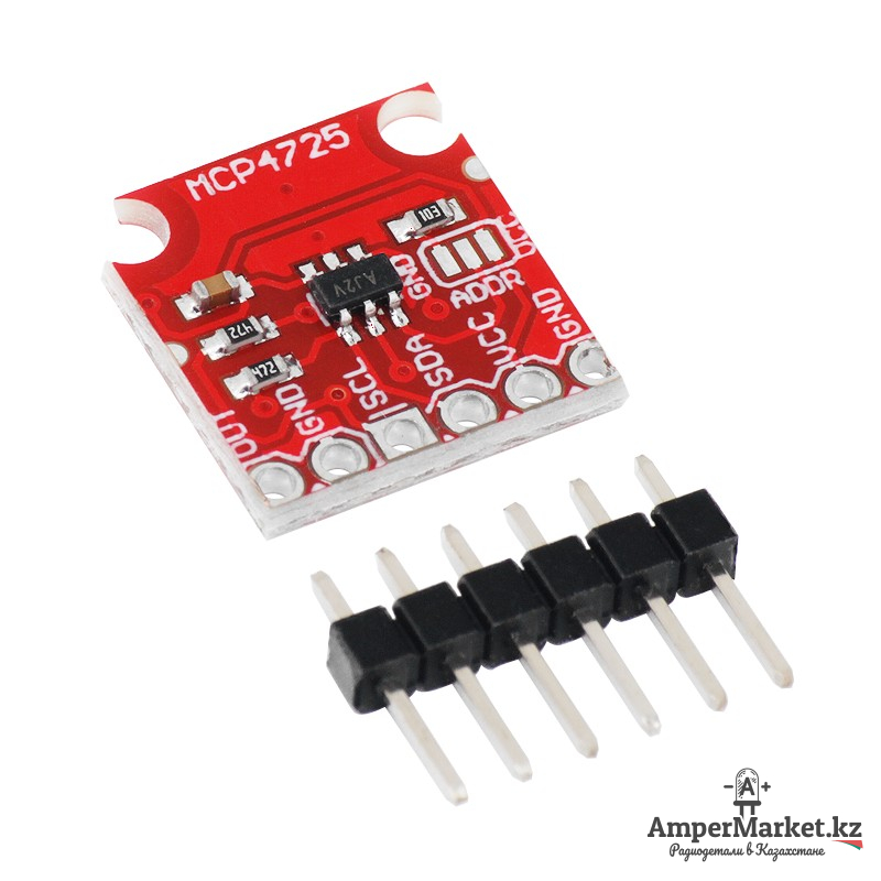 Цифро-аналоговый преобразователь MCP4725 (12 бит) Цифро-аналоговый преобразователь MCP4725 (12 бит)