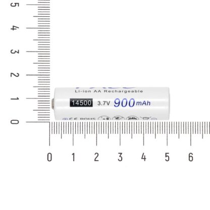 Li-ion аккумулятор PALO 14500 (3.7 В, 900 мАч)