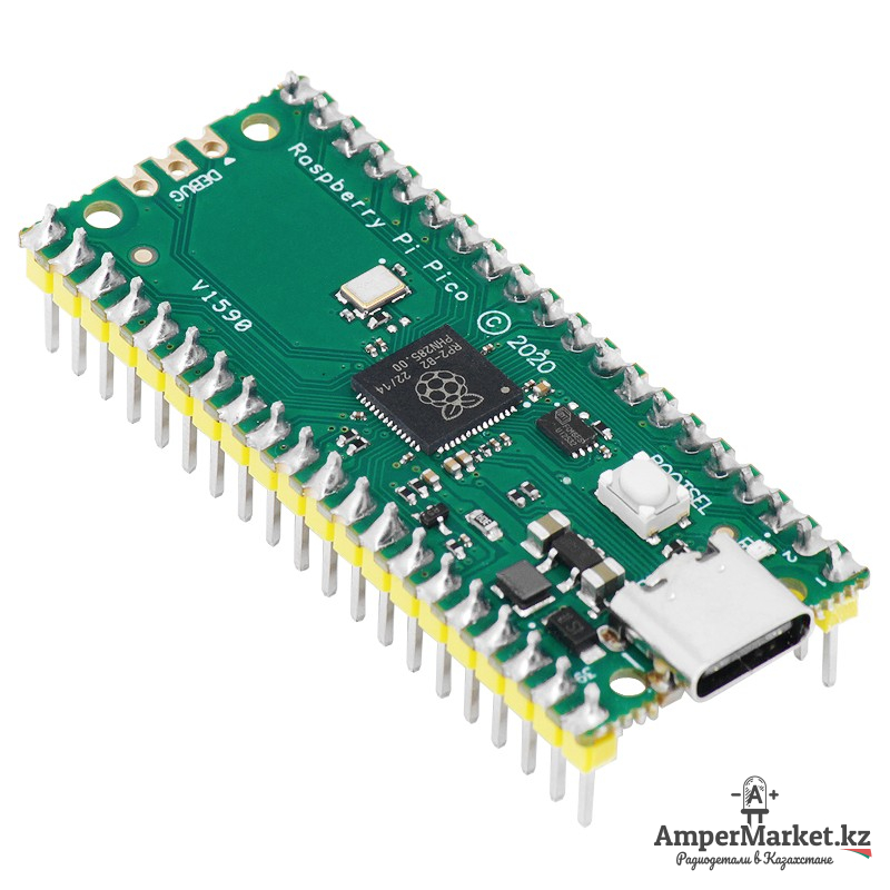 Плата Raspberry Pi Pico (USB Type-C)