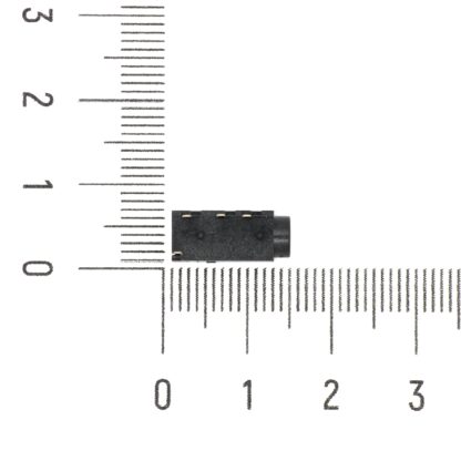 Разъем 3,5 мм на плату (PJ-320A, 4 контакта)