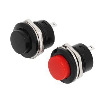 Кнопка R13-507 без фиксации (250 В, 3 А)