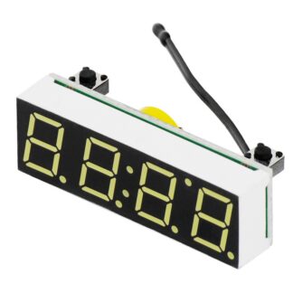 DC вольтметр (5 – 30 В) с термометром и часами на RX8025T